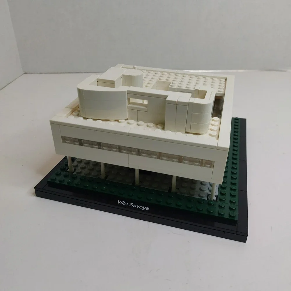 LEGO Architecture Villa Savoye 21014 Complete Display Model No Box Manual
